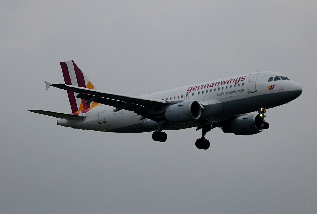 Germanwings, Airbus A 319-112, D-AKNS, TXL, 23.10.2016