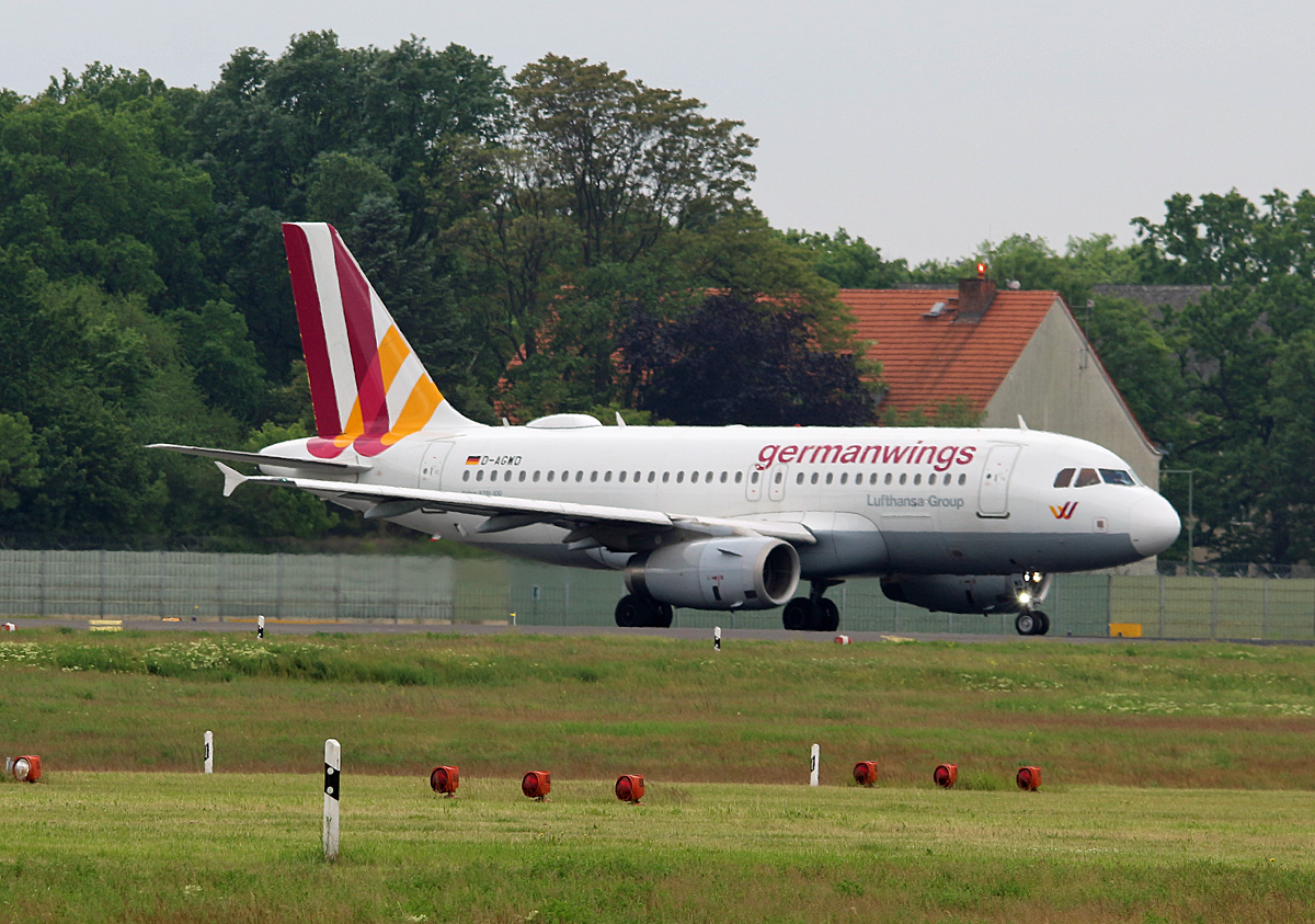 Germanwings, Airbus A 319-132, D-AGWD, TXL, 26.05.2017