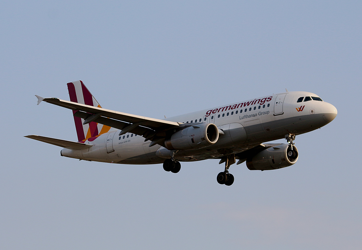 Germanwings, Airbus A 319-132, D-AGWE, TXL, 23.09.2016