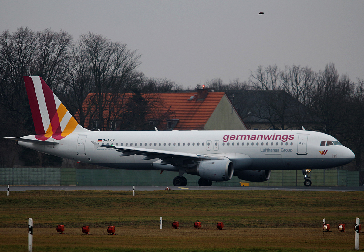 Germanwings, Airbus A 320-211, D-AIQR, TXL, 05.02.2016