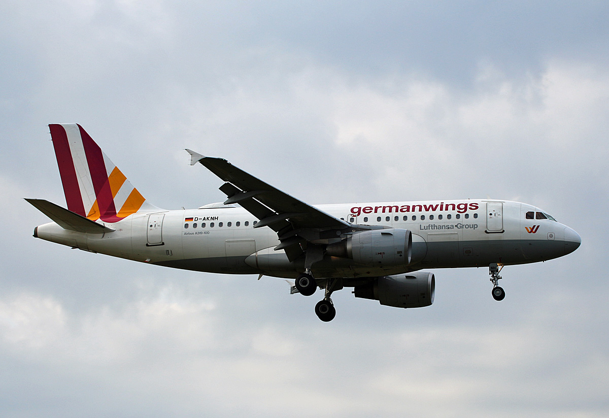 Germanwings, Airbus A 3419-112, D-AKNH, TXL, 04.08.2019