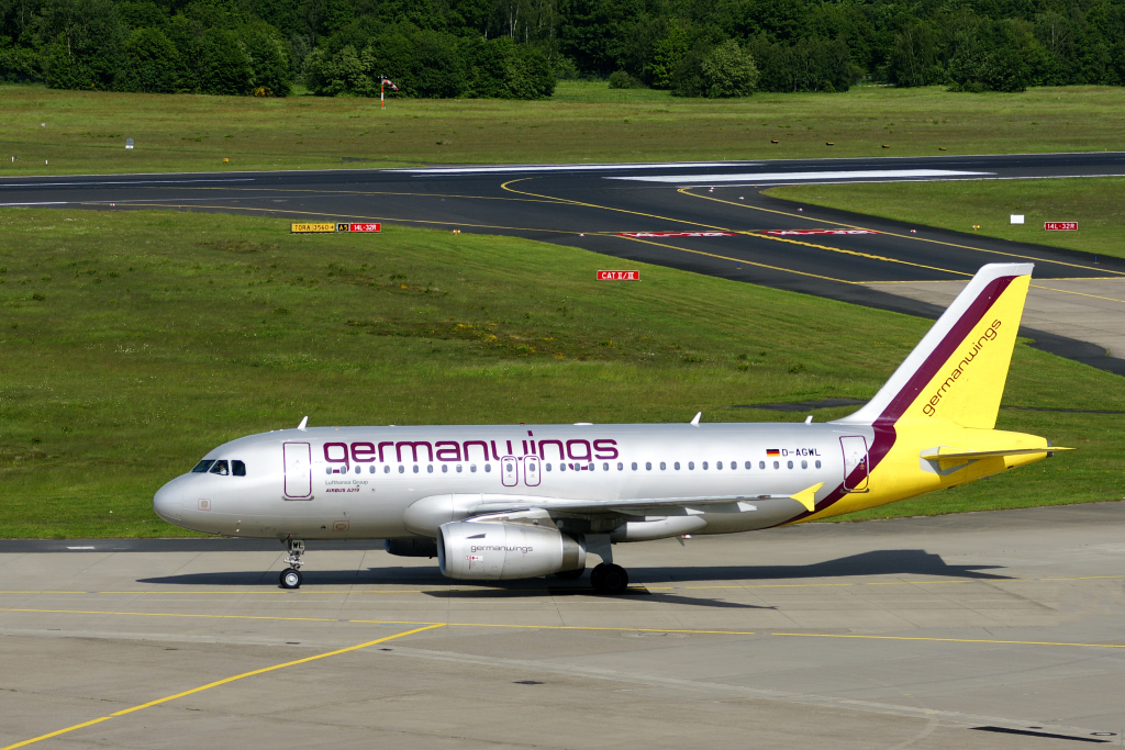 Germanwings, Airbus A319-132 D-AGWL auf dem Vorfeld in EDDK-CGN, 02.06.2013