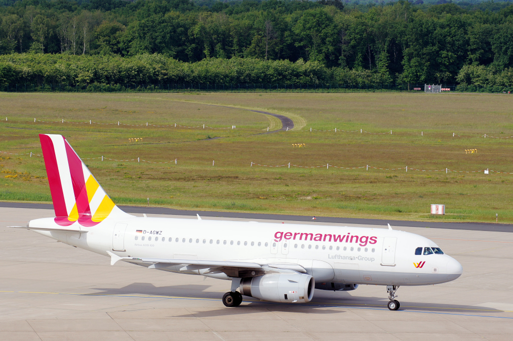 Germanwings Airbus A319-132 D-AGWZ EDDK–CGN, 24.05.2015