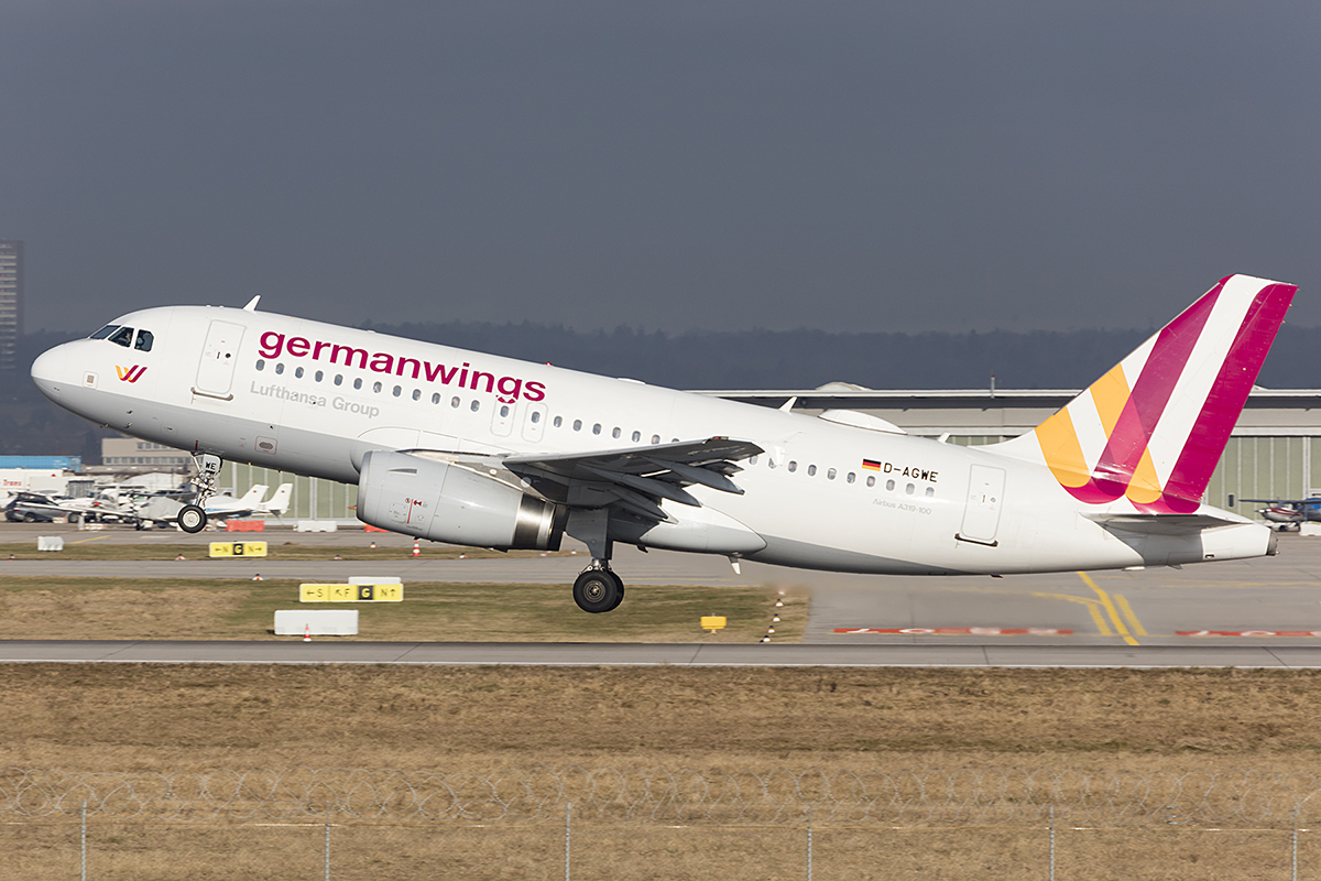 Germanwings, D-AGWE, Airbus, A319-132, 11.01.2018, STR, Stuttgart, Germany


