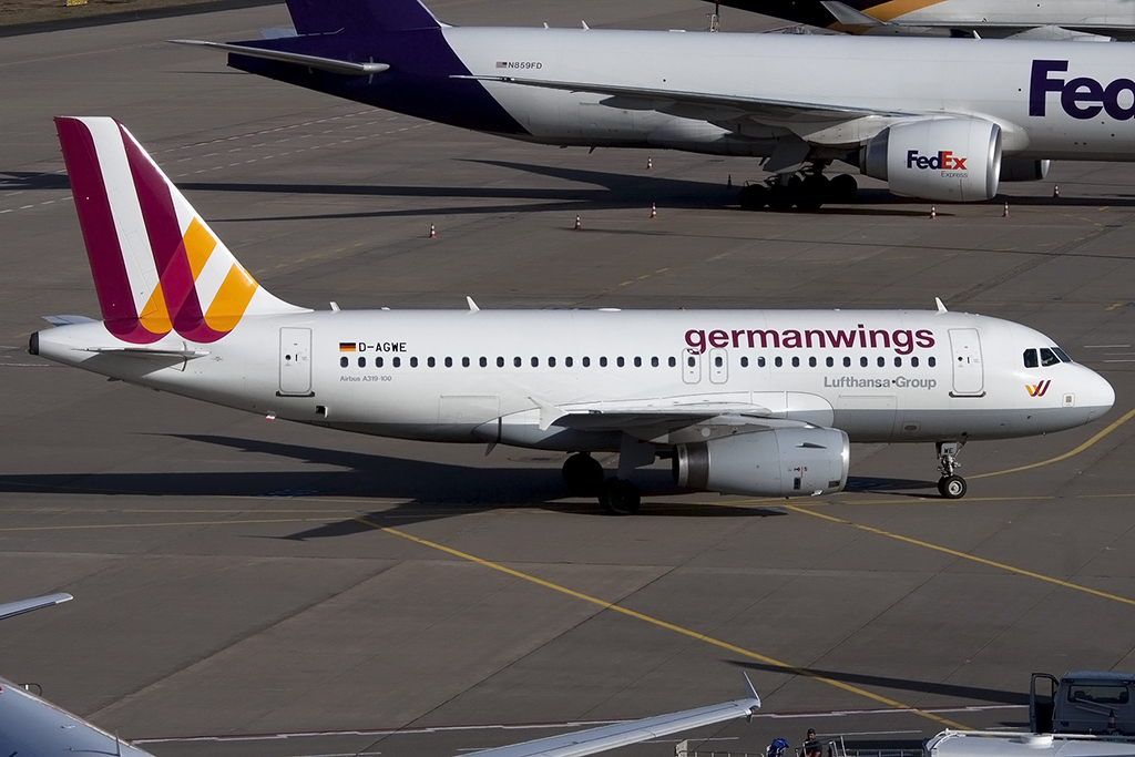 Germanwings, D-AGWE, Airbus, A319-132, 12.04.2015, CGN, Köln/Bonn, Germany 

