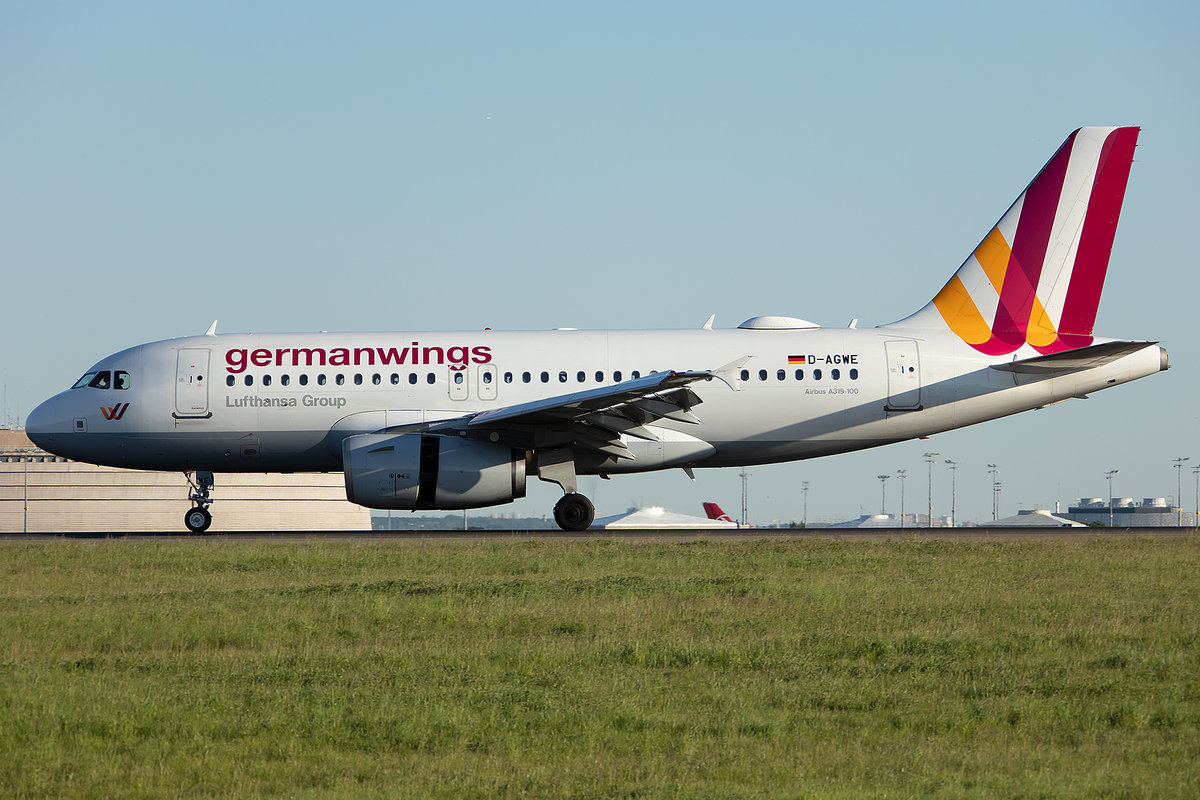 Germanwings, D-AGWE, Airbus, A319-132, 13.05.2019, CDG, Paris, France

