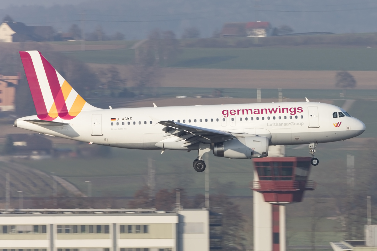Germanwings, D-AGWE, Airbus, A319-132, 19.03.2016, ZRH, Zürich, Switzenland 



