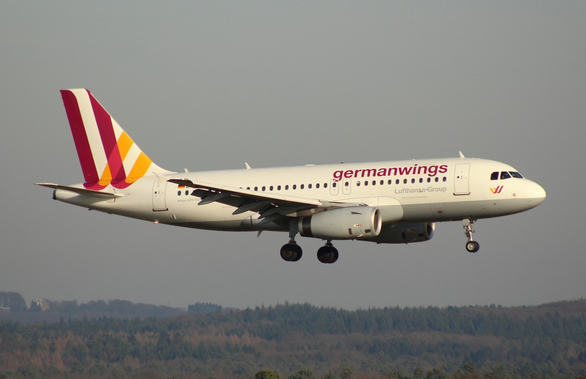 Germanwings, D-AGWG,(C/N 3193),Airbus A 319-132,29.12.2015,CGN-EDDK, Köln -Bonn,Germany 