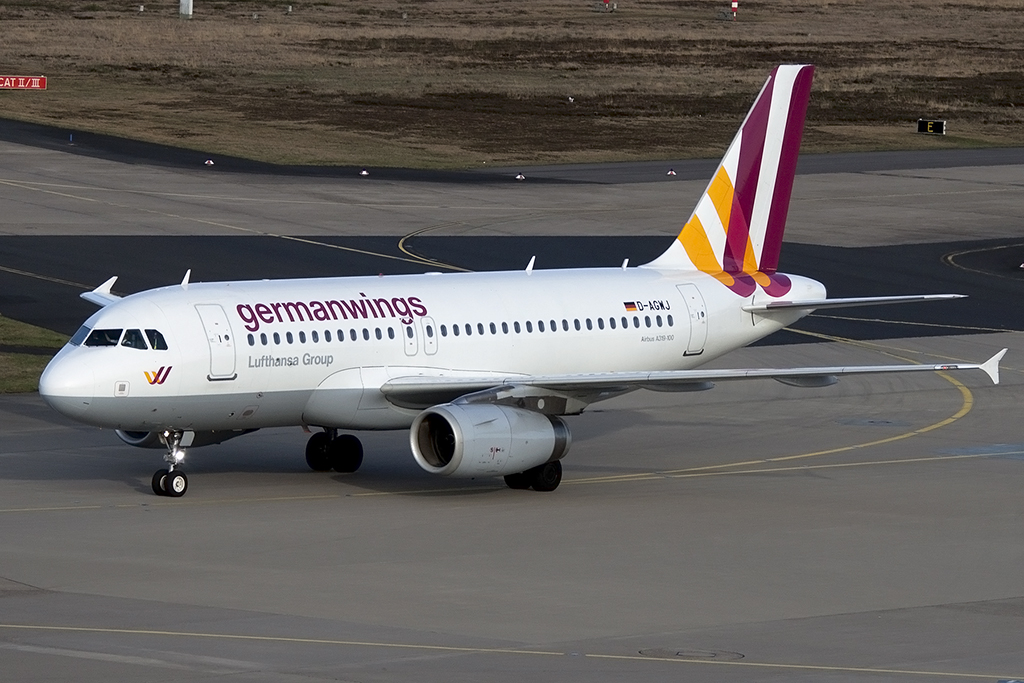 Germanwings, D-AGWJ, Airbus, A319-132, 12.04.2015, CGN, Köln/Bonn, Germany 




