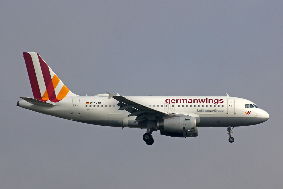 Germanwings, D-AGWM, Airbus A319-132, msn: 3839, 26,Oktober 2019, ZRH Zürich, Switzerland.