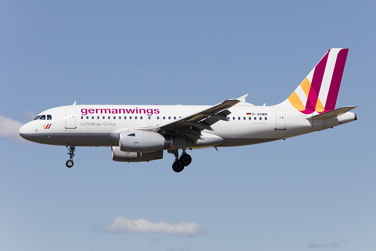 Germanwings, D-AGWN, Airbus, A319-132, 10.09.2017, BCN, Barcelona, Spain 


