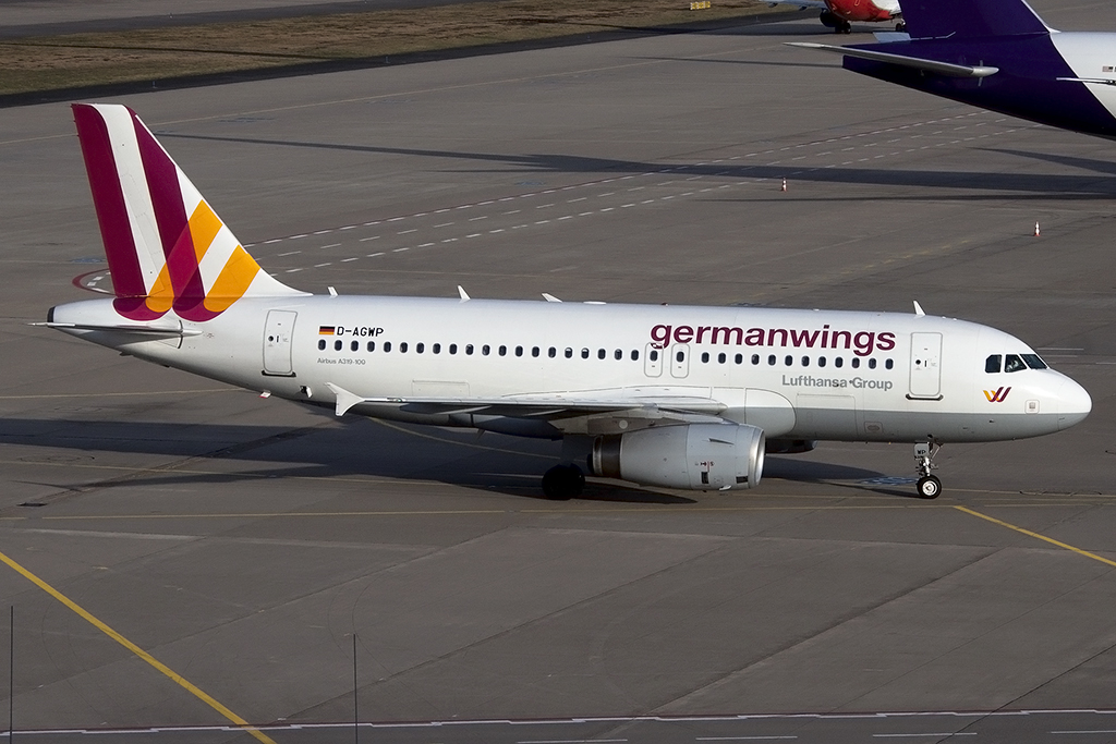 Germanwings, D-AGWP, Airbus, A319-132, 12.04.2015, CGN, Köln/Bonn, Germany 




