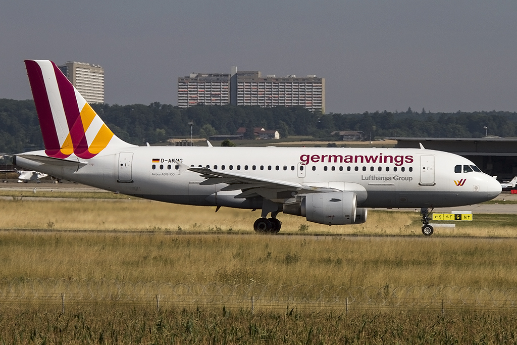 Germanwings, D-AKNG, Airbus, A319-112, 24.07.2015, STR, Stuttgart, Germany 




