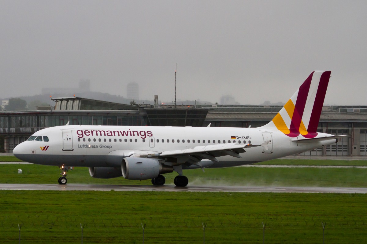Germanwings, D-AKNJ, Airbus, A 319-100 (neue GW-Lkrg.), 12.09.2014, STR-EDDS, Stuttgart, Germany 