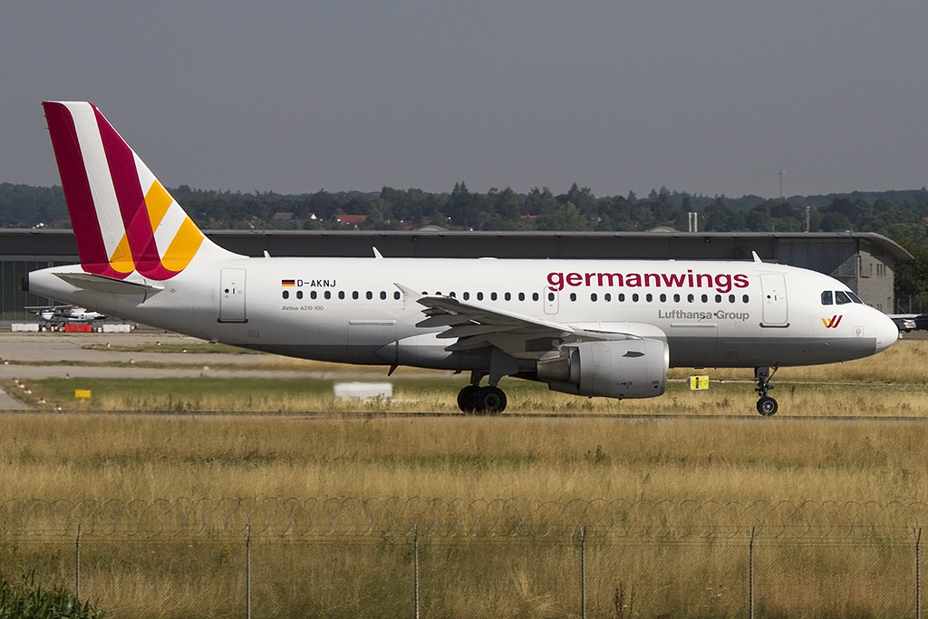 Germanwings, D-AKNJ, Airbus, A319-112, 24.07.2015, STR, Stuttgart, Germany 



