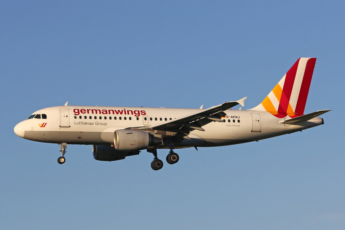 Germanwings, D-AKNJ, Airbus A319-112, msn: 1172, 26.September 2018, ZRH Zürich, Switzerland.