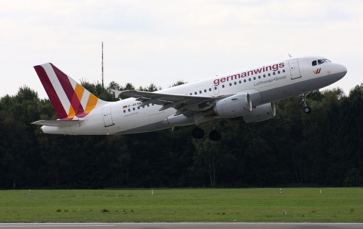 Germanwings, D-AKNM, (c/n 1089), Airbus A 319-112, 22.09.2014, HAM-EDDH, Hamburg, Germany 
