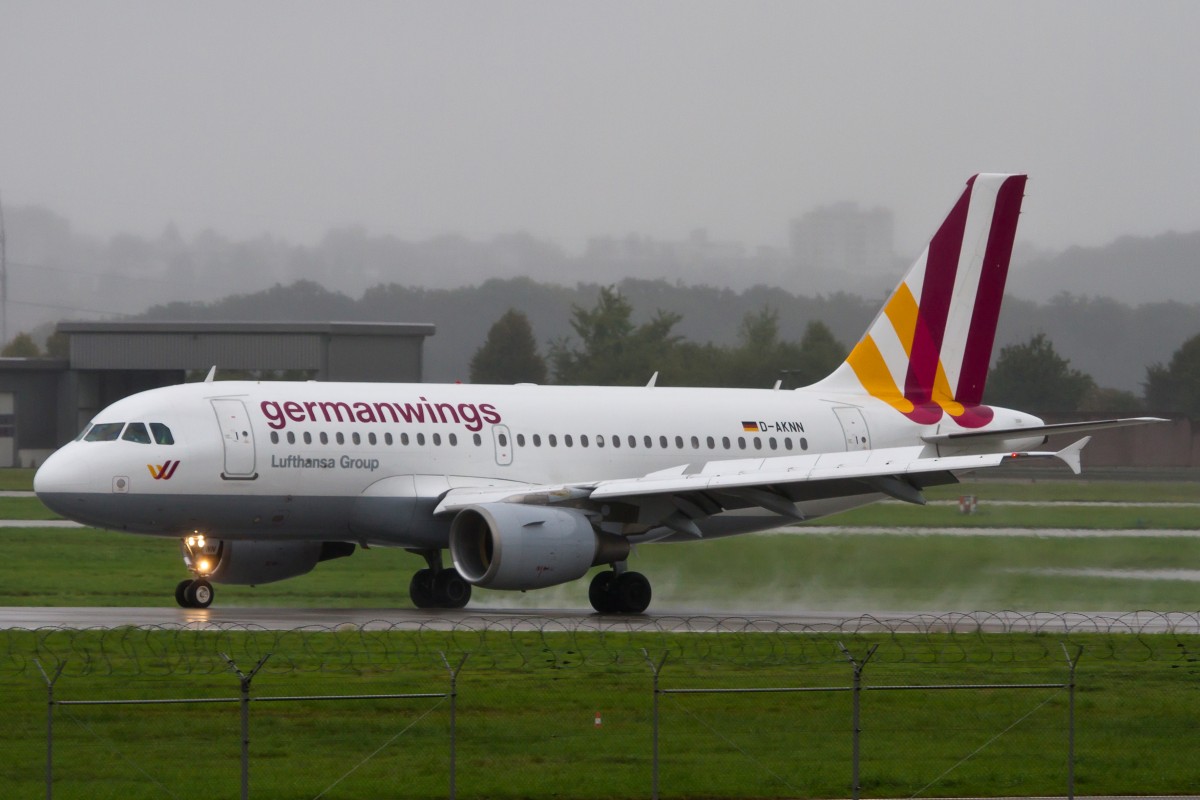 Germanwings, D-AKNN, Airbus, A 319-100 (neue GW-Lkrg.), 12.09.2014, STR-EDDS, Stuttgart, Germany 