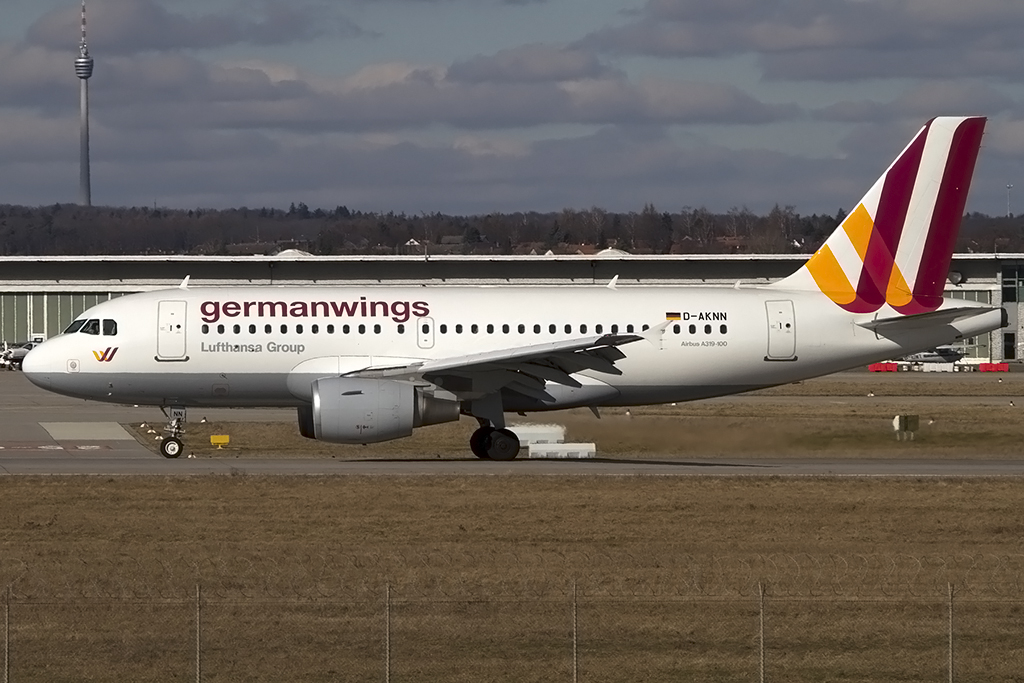 Germanwings, D-AKNN, Airbus, A319-112, 23.02.2014, STR, Stuttgart, Germany 



