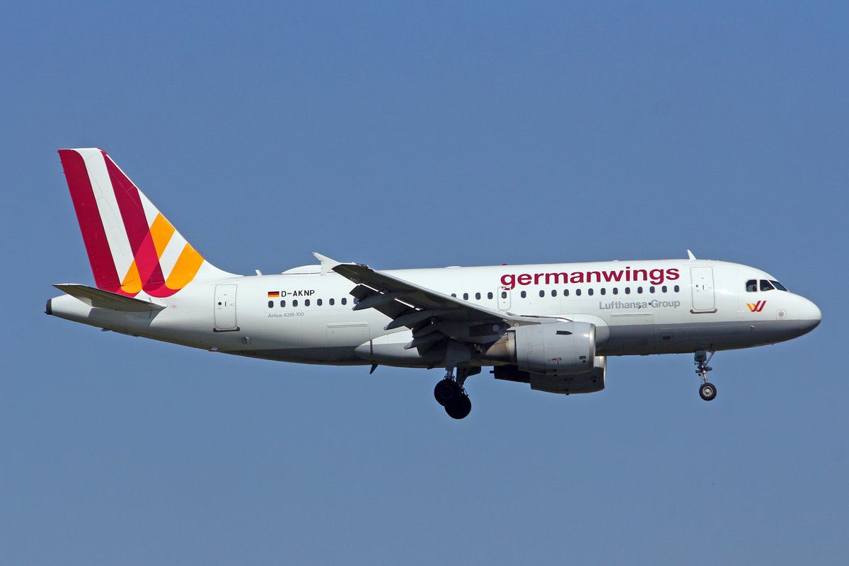 Germanwings, D-AKNP, Airbus A319-112, msn: 1155, 05.September 2018, ZRH Zürich, Switzerland.