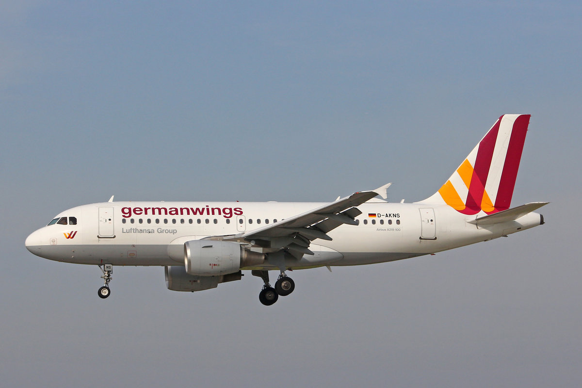 Germanwings, D-AKNS, Airbus A319-112, msn: 1277, 15.Juni 2018, ZRH Zürich, Switzerland.