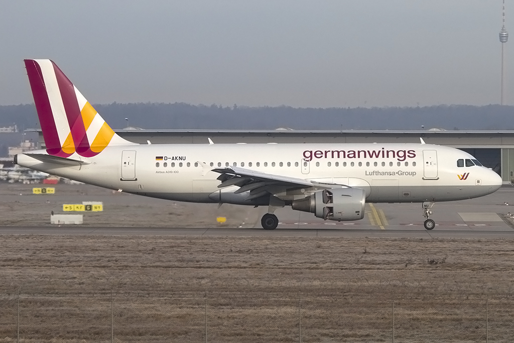 Germanwings, D-AKNU, Airbus, A319-112, 18.01.2014, STR, Stuttgart, Germany 




