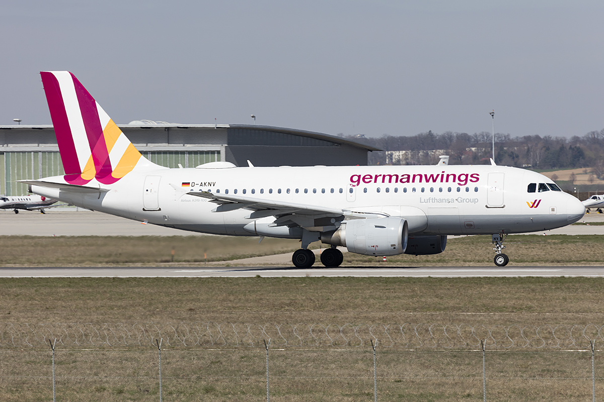 Germanwings, D-AKNV, Airbus, A319-112, 28.03.2019, STR, Stuttgart, Germany 


