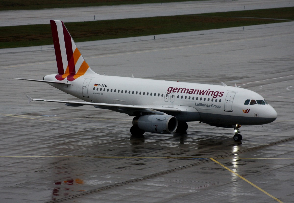 Germanwings,D-AGWI,(c/n 3358),Airbus A319-132,16.11.2014,CGN-EDDK,Köln-Bonn,Germany