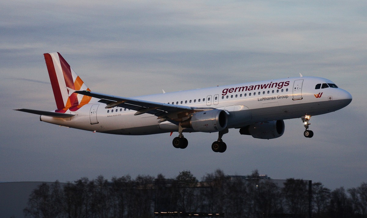 Germanwings,D-AIQK,(c/n218),Airbus A320-211,20.03.2014,HAM-EDDH,Hamburg,Germany