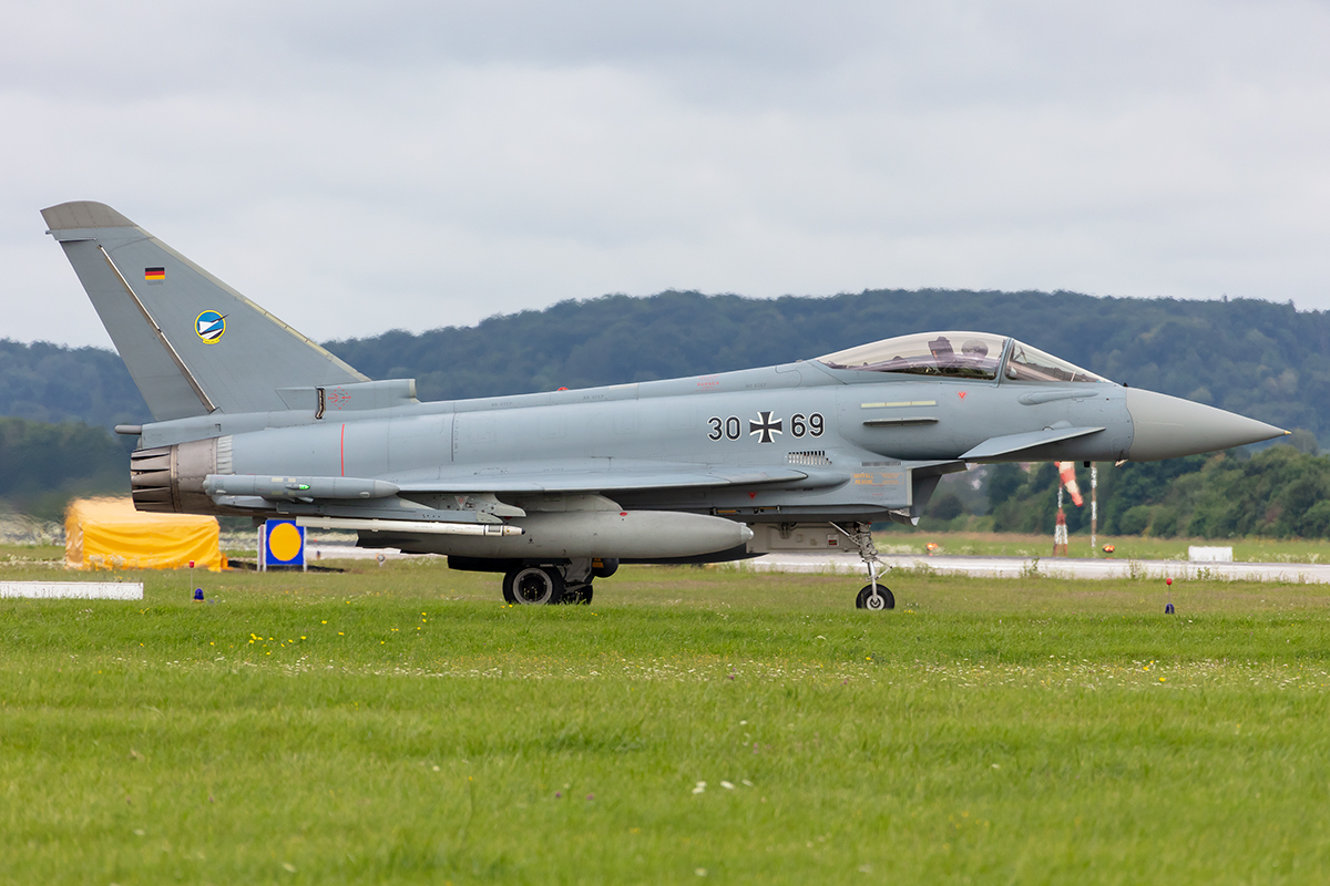 Germany Air Force, 30+69, Eurofighter, EF-2000 Typhoon, 04.08.2021, ETSN, Neuburg, Germany
