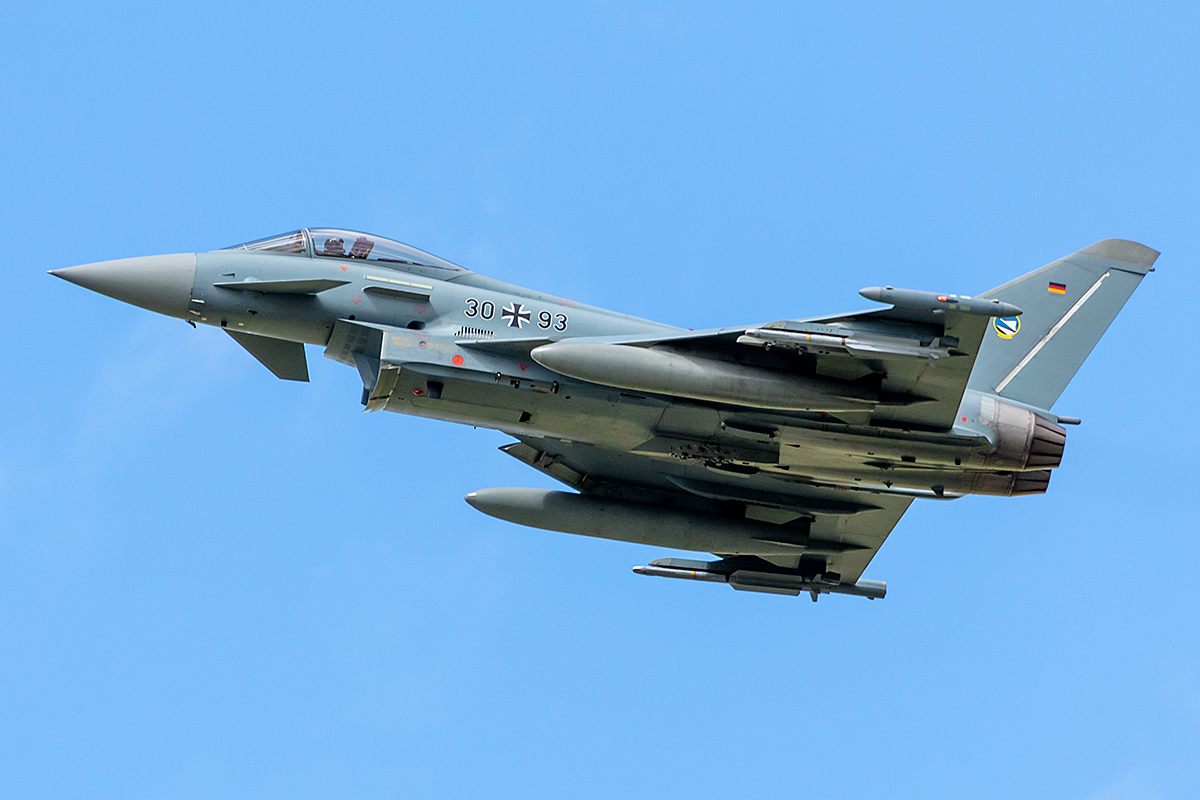 Germany Air Force, 30+93, Eurofighter, EF-2000 Typhoon, 25.05.2021, ETSN, Neuburg, Germany