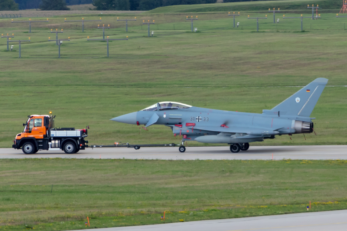 Germany Air Force, 31+33, Eurofighter, EF-2000 Typhoon, 01.09.2022, RLG, Rostock-Laage, Germany