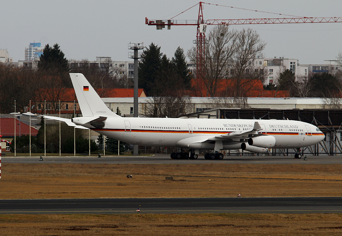 Germany Air Force, Airbus A 340-313X, 16+02, TXL, 16.03.2017
