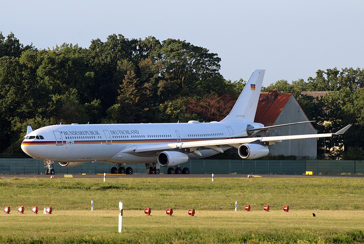 Germany Air Force, Airbus A 340-313X, 16+01, TXL, 19.09.2019