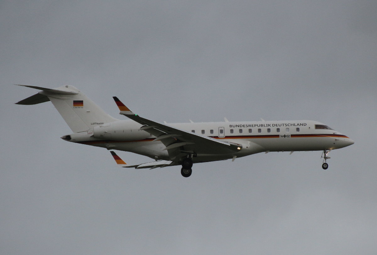 Germany Air Force BD-700 1A11 Global 5000, 14+02, BER (ILA), 09.06.2026