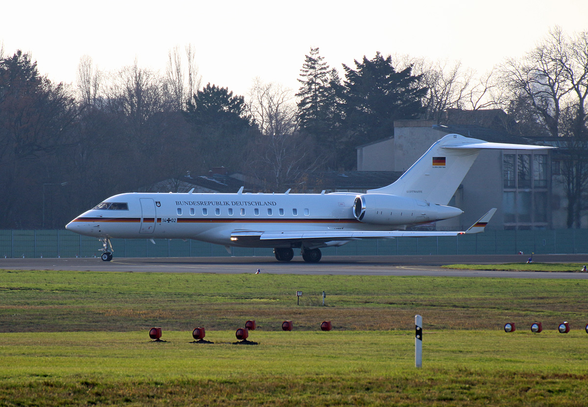 Germany Air Force, BD-700-1A11 Global 5000, 14+02, TXL, 30.11.2019