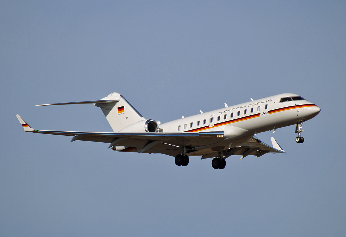 Germany Air Force, BD-700-1A11 Global 5000, 14+02, BER, 10.03.2021