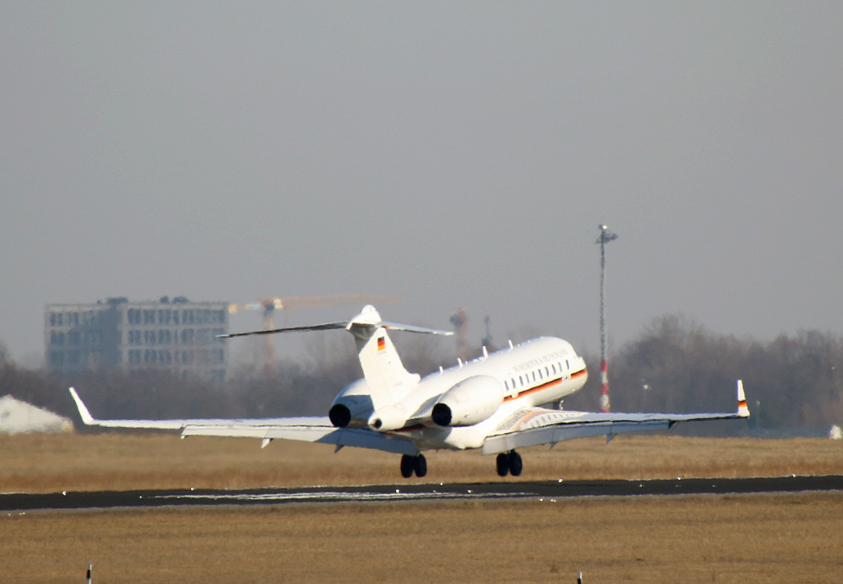 Germany Air Force, BD-700-1A11  Global 5000, 14+02, BER, 10.03.2021