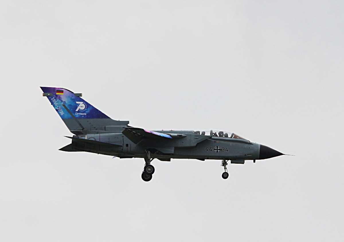 Germany Air Force, Panavia Tornado IDS, 44+34, BER (ILA), 09.06.2026