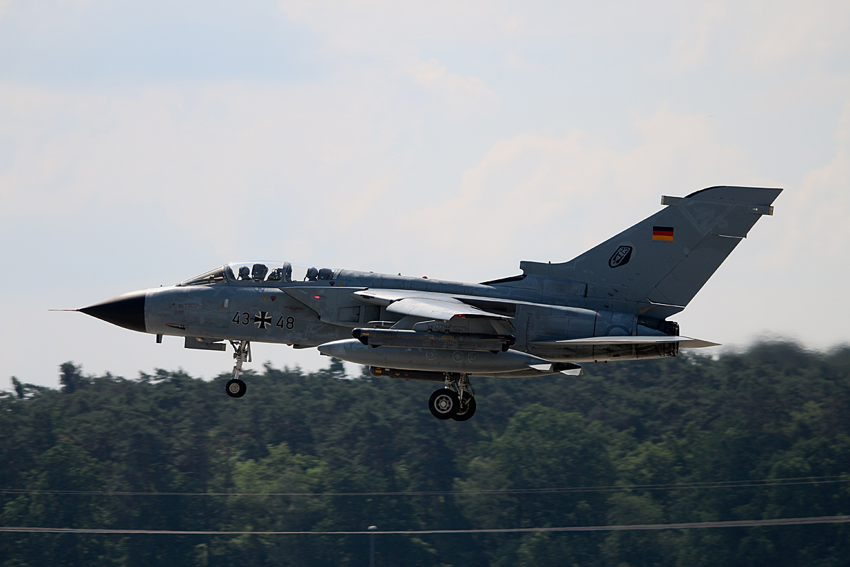 Germany Air Force Panavia Tornado IDS, 43+48, SXF, 03.06.2016, ILA 2016