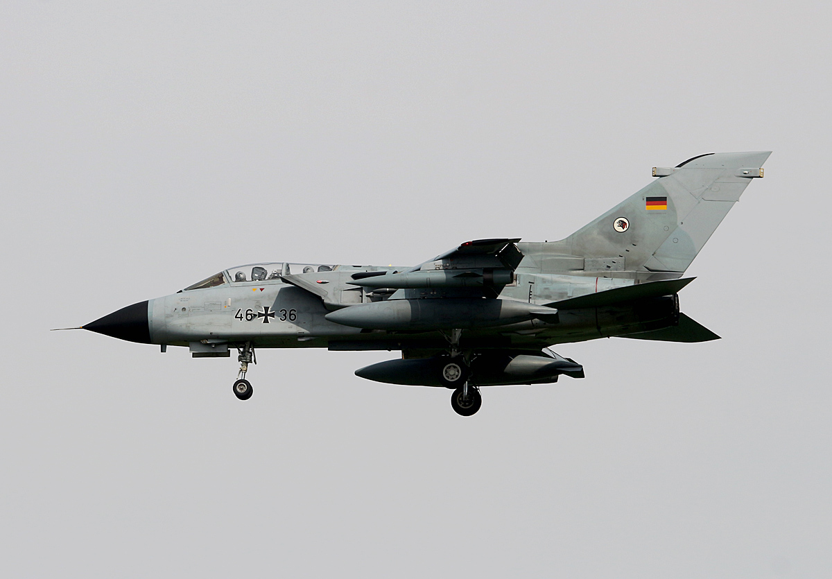 Germany Air Force, Tornado ECR, 46+36, SXF, 24.04.2018