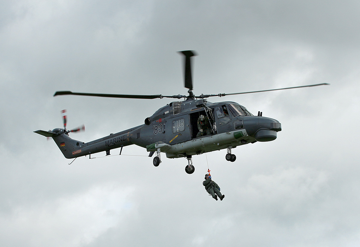 Germany Navy Westland Sea Lynx, 83+18, Flugplatz Bienenfarm, 17.09.2022