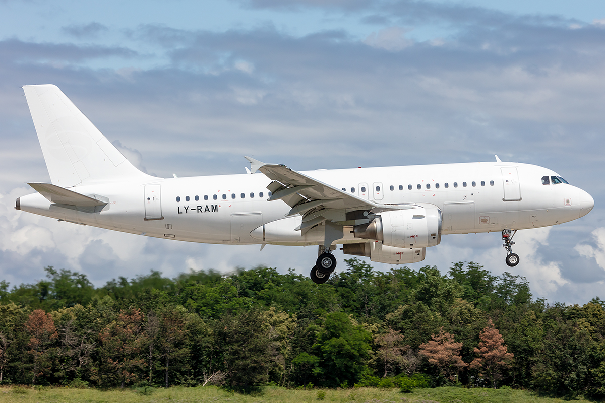 GetJet Airlines, LY-RAM, Airbus, A319-111, 07.07.2021, BSL, Basel, Switzerland