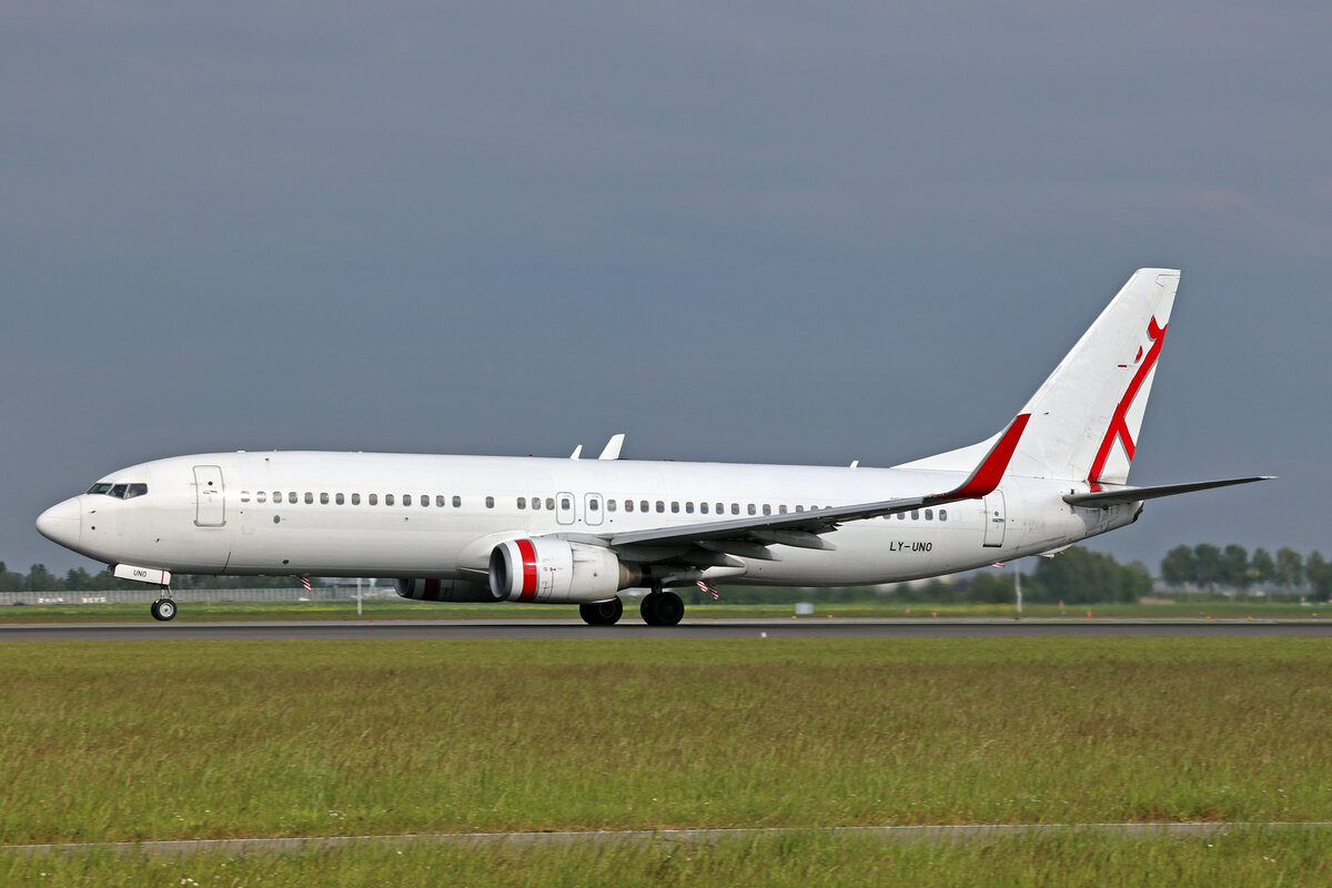 GetJet Airlines, LY-UNO, Boeing B737-8FE, msn: 33801/1504, 20.Mai 2023, AMS Amsterdam, Netherlands.