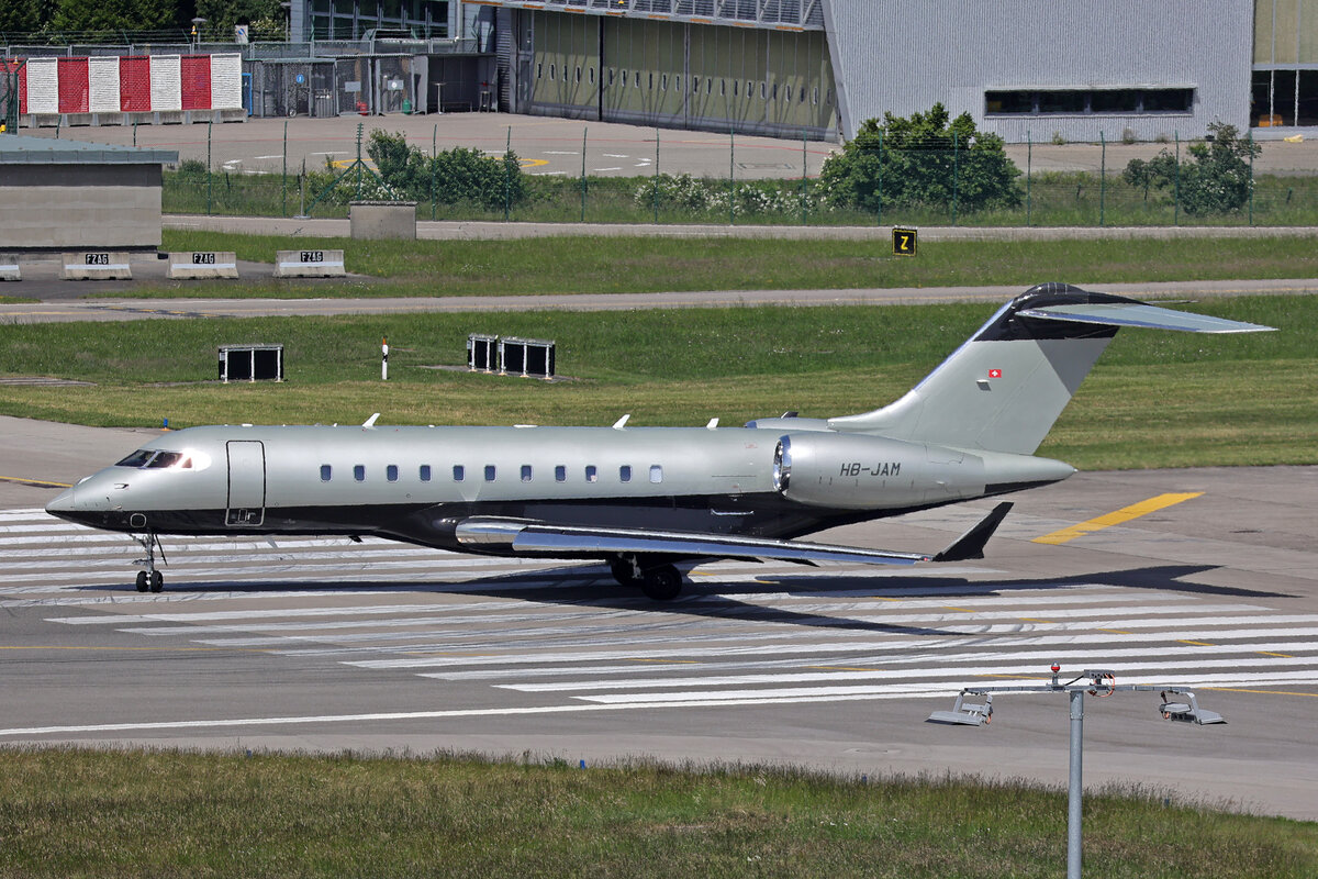 Global Jet, HB-JAM, Bombardier Global 5500, msn:60027, 25.Mai 2026, ZRH Z�rich, Switzerland.