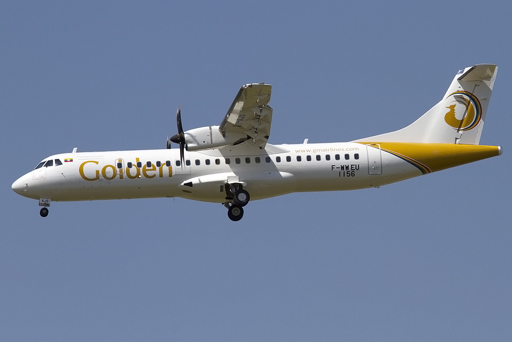 Golden Myanmar Airlines, F-WWEU > XY-AJS, ATR, ATR-72-600, 05.06.2014, TLS, Toulouse, France 





