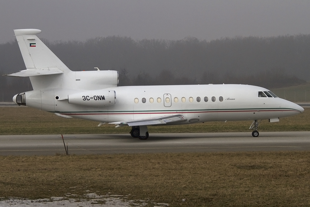 Government of Equatorial Guinea, 3C-ONM, Dassault, Falcon 900B, 12.02.2015, GVA, Geneve, Switzerland 

