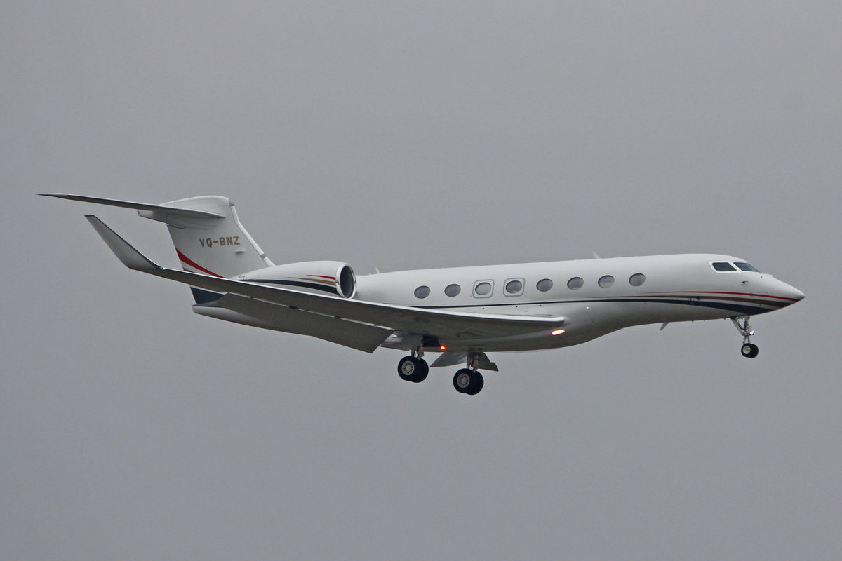 Government of Jordan, VQ-BNZ, Gulfstream G650ER, msn: 6158, 22.Januar 2019, ZRH Zürich, Switzerland.