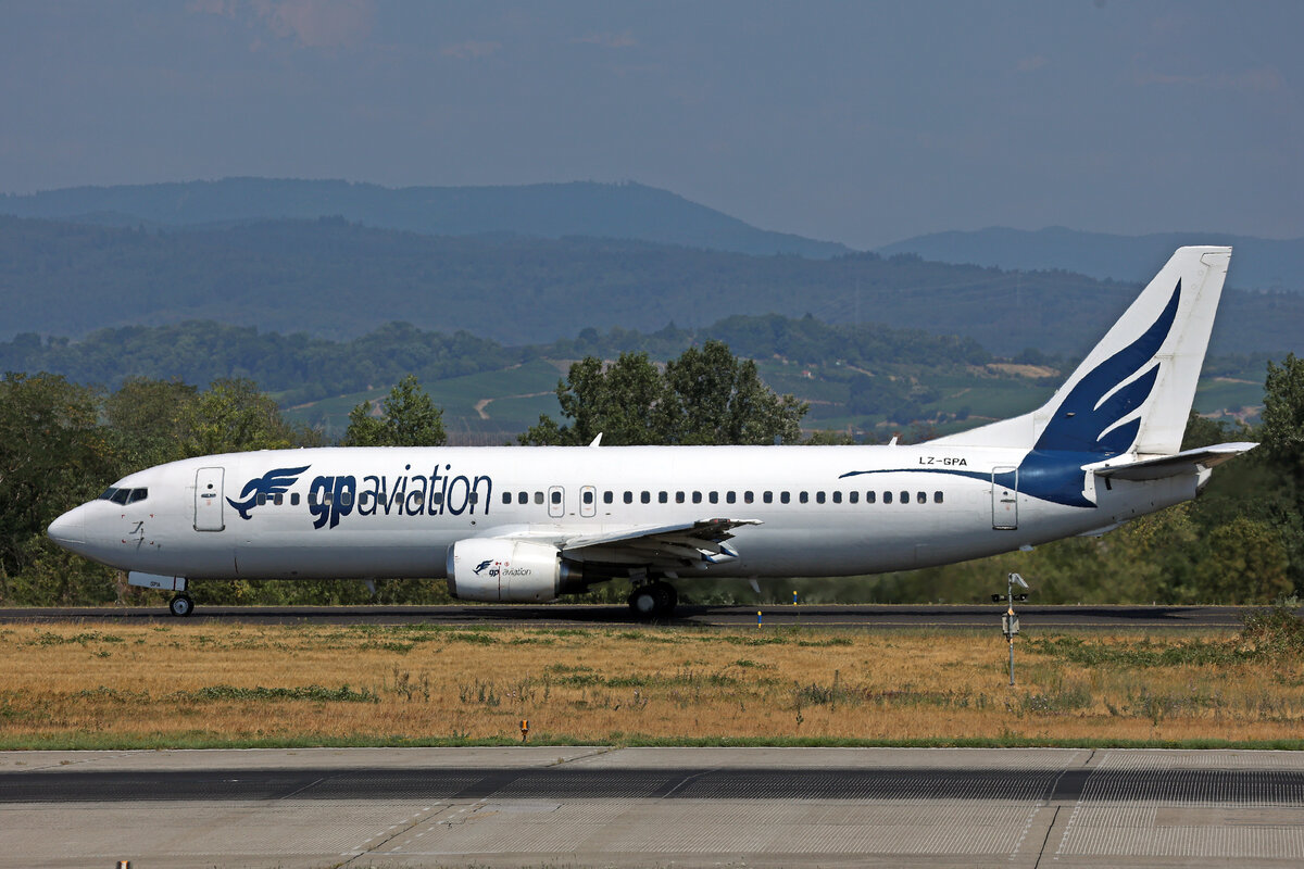 GP Aviation, LZ-GPA, Boeing B737-430, msn: 27003/2328, 29.Juli 2026, BSL Basel - M�hlhausen, Switzerland.