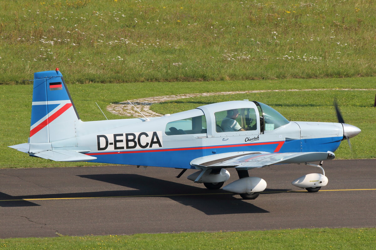 Grumman AA-5A Cheetah, D-EBCA. Grumman Fly-In, Bonn-Hangelar (EDKB), 04.09.2021.